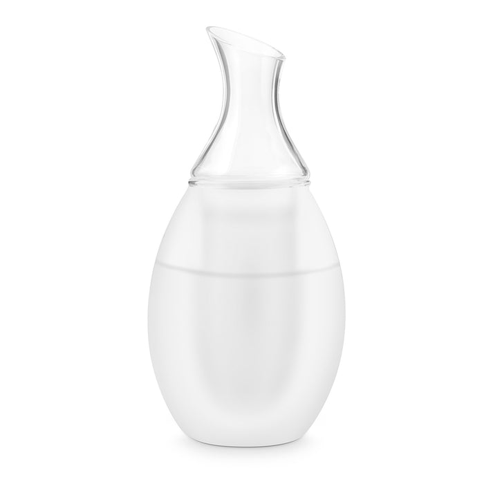 Final Touch Sake Decanter - Frosted White