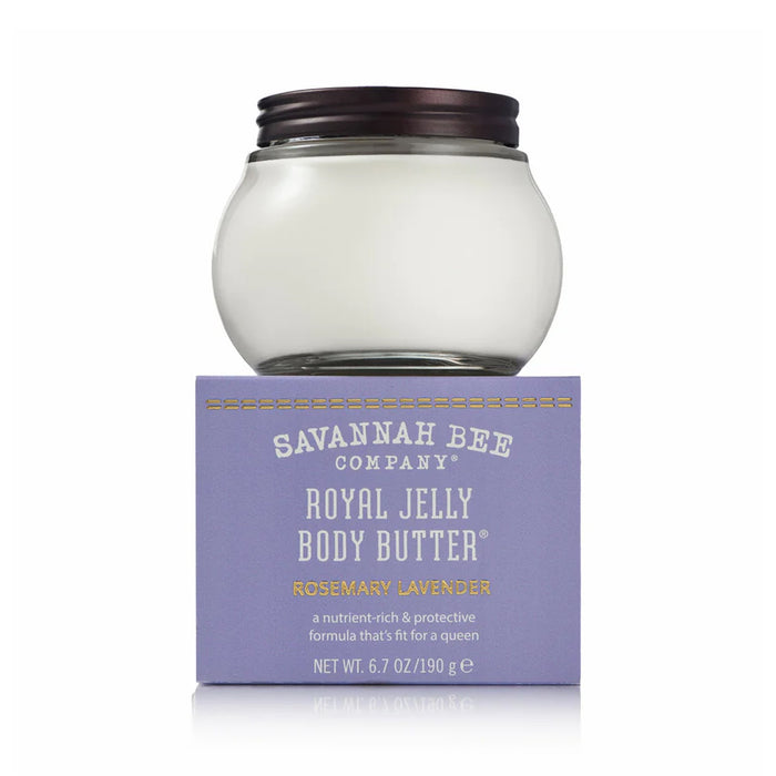 Savannah Bee Company  Royal Jelly Body Butter Rosemary Lavender 6.7 oz