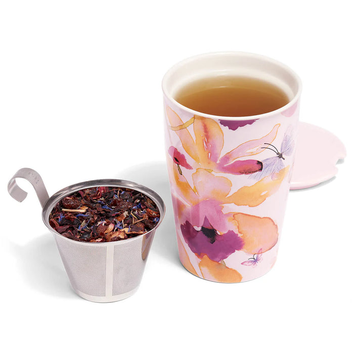 Tea Forte KATI Steeping Cup & Infuser Mariposa