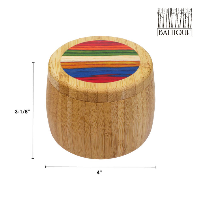 Totally Bamboo Baltique Marrakesh Collection Salt Box
