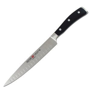 Wusthof Classic Ikon Forged 8 Inch Hollow Ground Carving Knife with Old Logo - DISCONTINUED, 20% OFF!