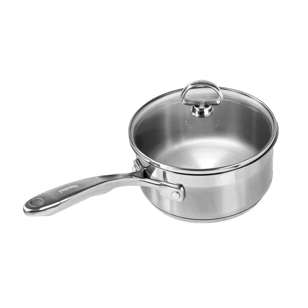 Induction 21 Steel 2 QT Saucepan with Lid