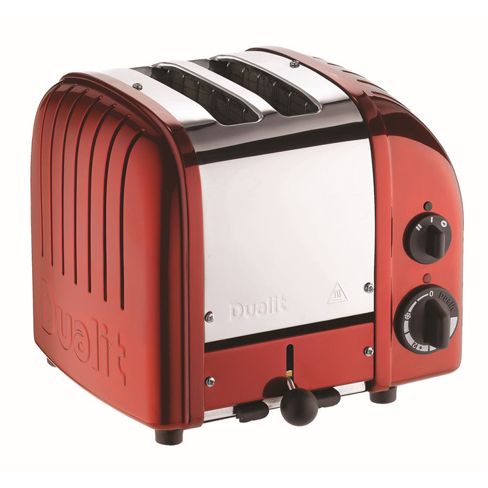 Dualit 2 Slice NewGen Classic Toaster in Candy Apple Red