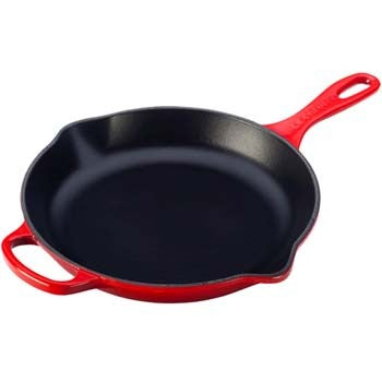 Le Creuset Enameled Cast Iron Signature Red 10 1/4"  Skillet