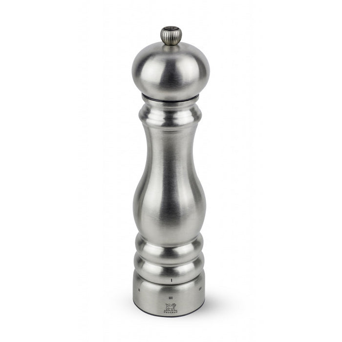 Peugeot Paris Chef u’Select 9" Manual Pepper Mill in Stainless Steel