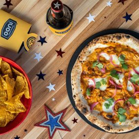 Ooni Barbecue Chicken Pizza for Memorial Day