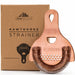 A Bar Above Antique Copper Hawthorne Strainer