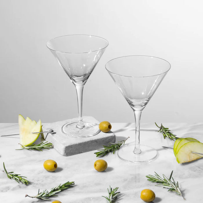 A Bar Above Classic Martini Glass Set
