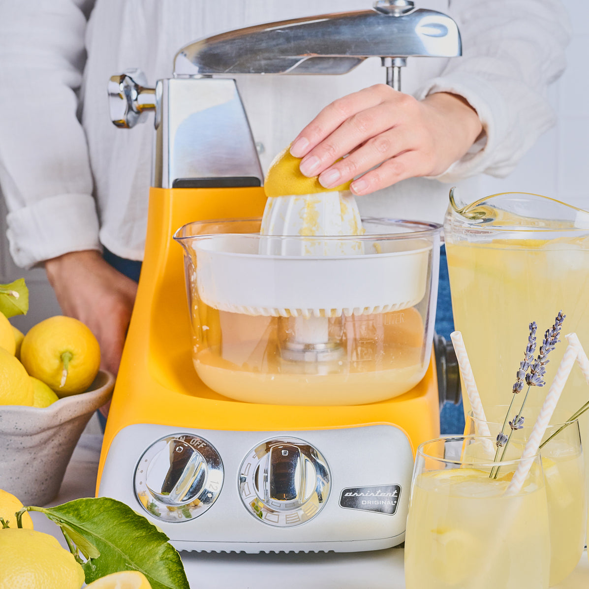 Ankarsrum Original Mixer Citrus Press Attachment — Las Cosas Kitchen Shoppe