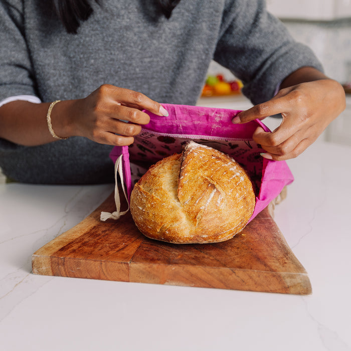 Bee's Wrap Artisan Bread Bag Meadow Magic
