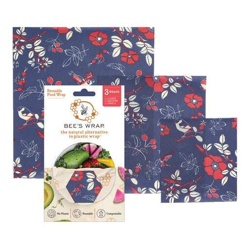 Bee's Wrap Assorted 3 Pack Botanical