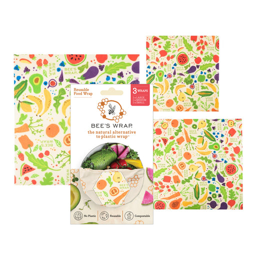 Bee's Wrap Assorted 3 Pack Garden Party