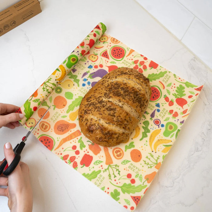 Bee's Wrap Cut To Size Roll Fresh Garden Party