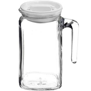 Bormioli Rocco Frigoverre Jug with Lid, 39 Ounces