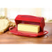 Butterie Flip-Top Butter Dish in Red