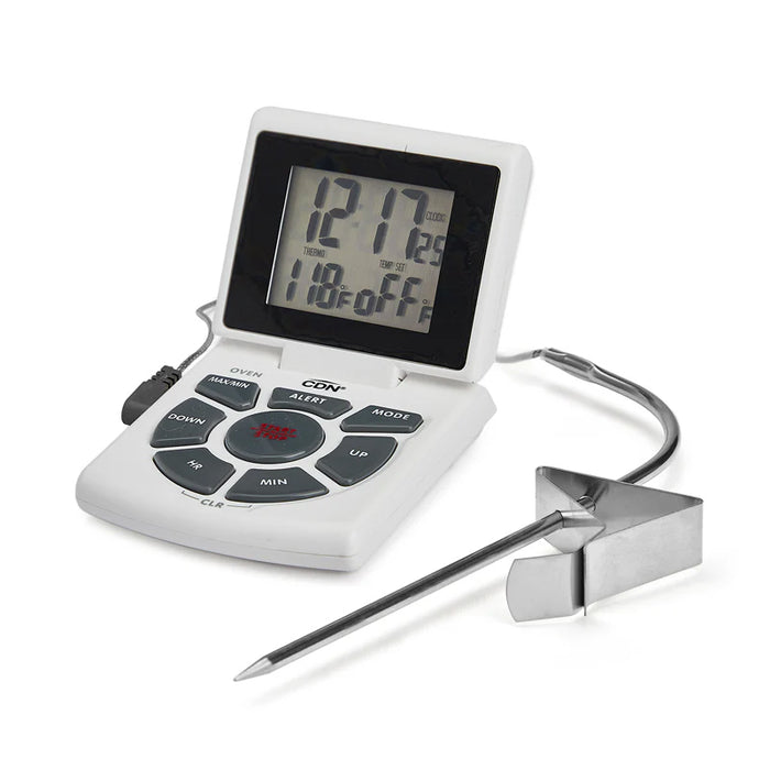 CDN Combo Probe Thermometer, Timer & Clock
