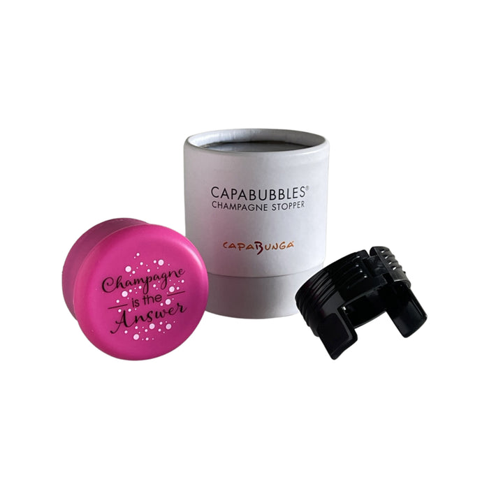 Cababunga Champagne is the Answer CapaBubbles