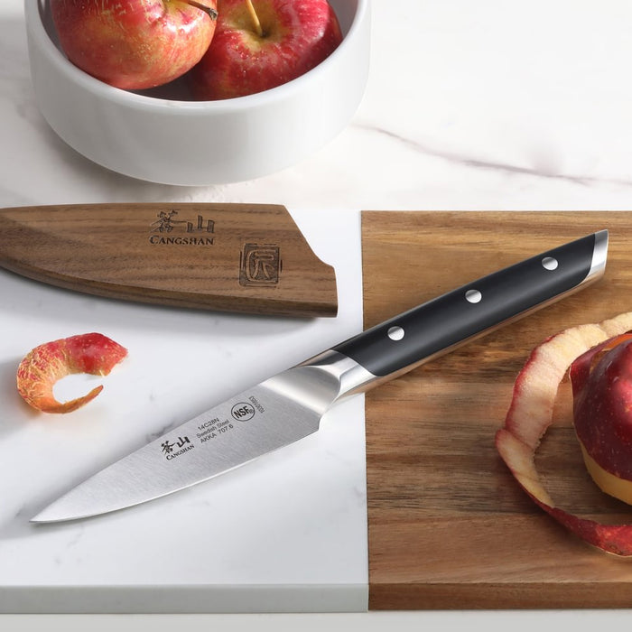 Cangshan AKKA Series Forged 3.5" Paring Knife with Sheath