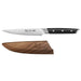 Cangshan AKKA Series Forged 5" Serrated Utility Knife with Sheath