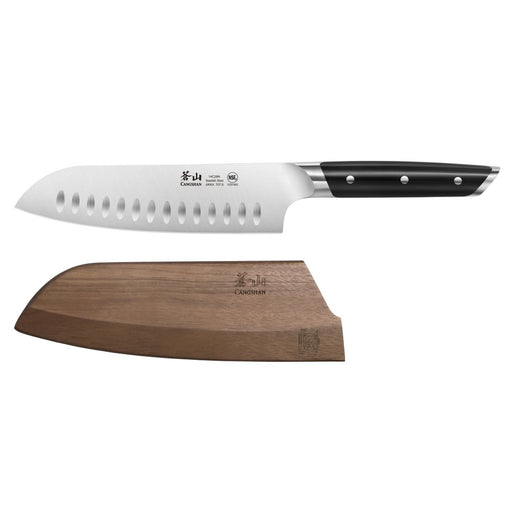 Cangshan AKKA Series Forged 7" Santoku Knife with Sheath