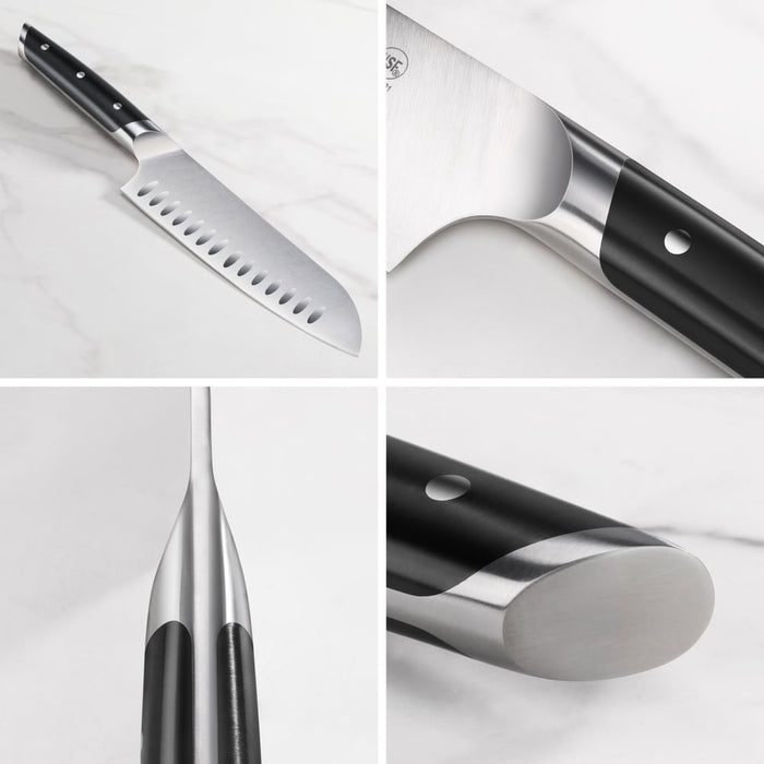 Cangshan AKKA Series Forged 7" Santoku Knife with Sheath