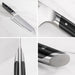 Cangshan AKKA Series Forged 7" Santoku Knife with Sheath