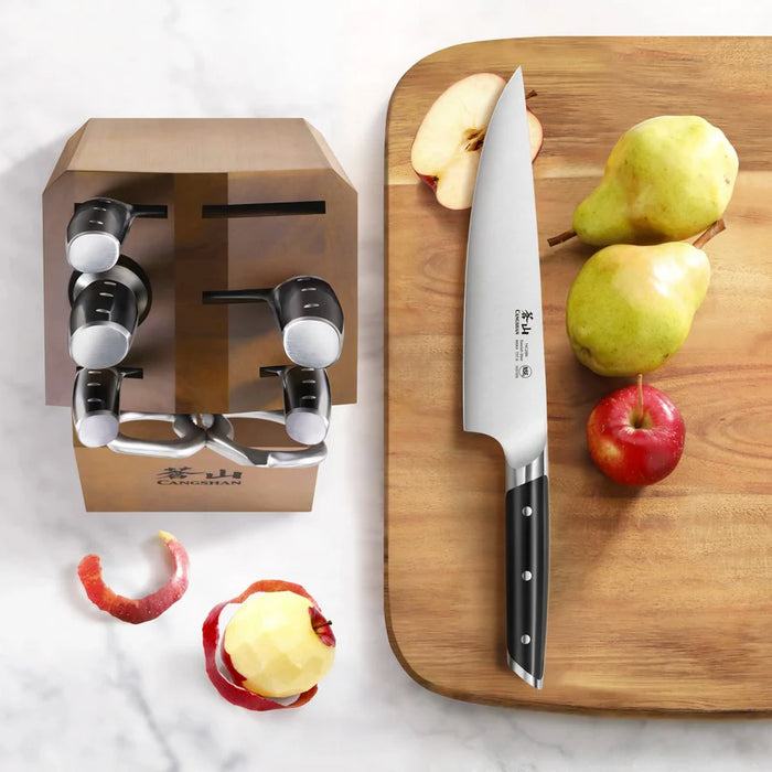 Cangshan AKKA Series Forged 8 Piece Knife Block Set