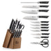Cangshan HELENA Series German Steel Forged 12 Pc Knife Block Set