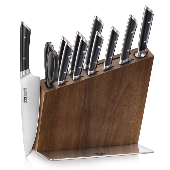 Cangshan HELENA Series German Steel Forged HUA 12 Pc Knife Block Set — Las  Cosas Kitchen Shoppe
