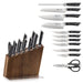 Cangshan HELENA Series German Steel Forged HUA 12 Pc Knife Block Set