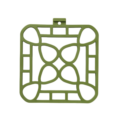 Capabunga Silicone Interlocking Trivet in Green