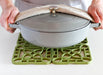 Capabunga Silicone Interlocking Trivet in Green