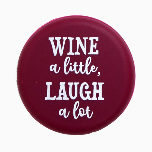 Capabunga Silicone Wine Cap Wine A Little, Laught A Lot