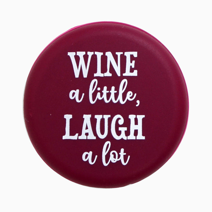 Capabunga Silicone Wine Cap Wine A Little, Laught A Lot