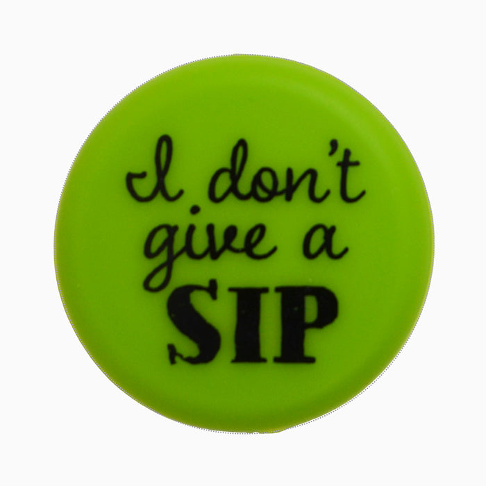Capabunga Sliicone Wine Cap I Don't Give A Sip