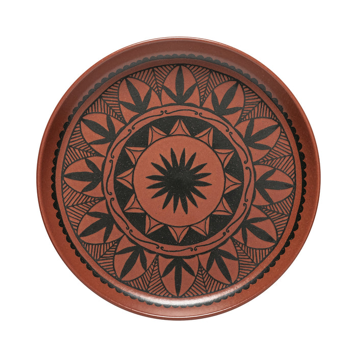 Casafina by Costa Nova Pacifica Aztec Salad/Dessert Plate