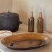 Casafina by Costa Nova Poterie Oval Platter in Mocha Latte