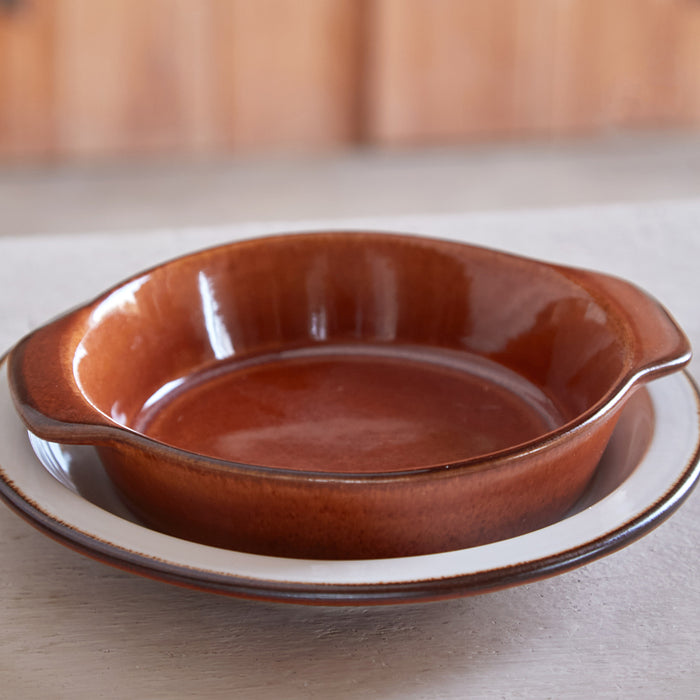 Casafina by Costa Nova Poterie R Gratin in Caramel