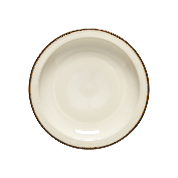 Casafina by Costa Nova Poterie Salad Plate in Cream