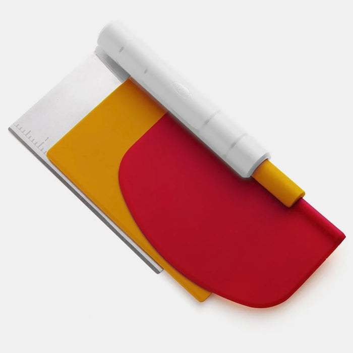 Chef'n Pastrio 3-in-1 Bench Scraper Set
