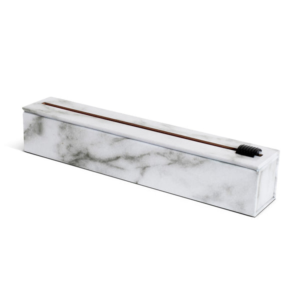 Chic Wrap Carrara Marble Aluminum Foil Dispenser