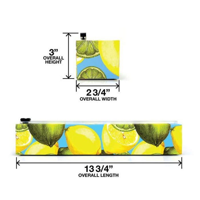Chic Wrap Lemon Plastic Wrap Dispenser