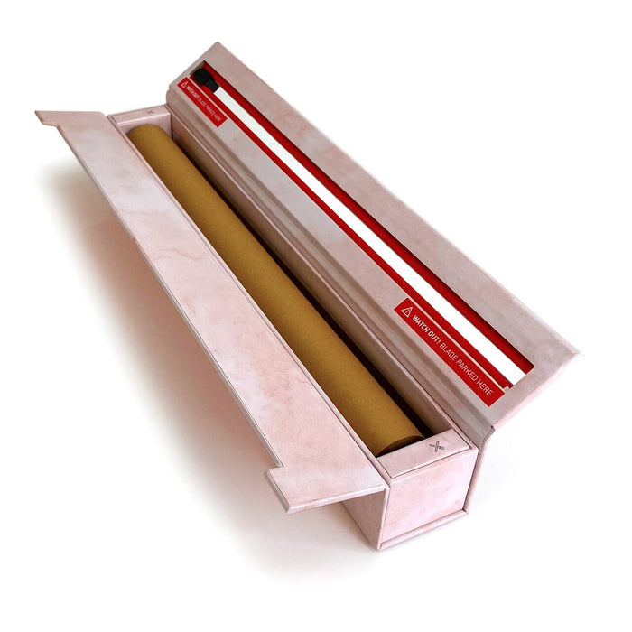 Chic Wrap Rose Marble Parchment Dispenser