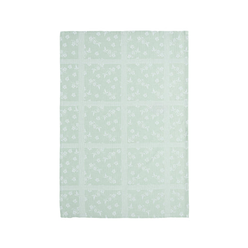 Costa Nova Set of 2 Kitchen Towels Flowers Aqua