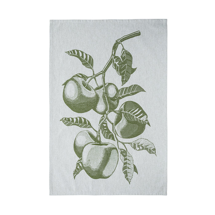 Costa Nova Set of 2 Kitchen Towels Fruits Forest Green