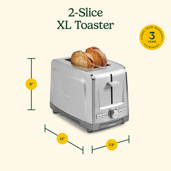Cuisinart 2 Slice XL Slot Toaster