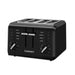 Cuisinart 4 Slice Compact Plastic Toaster Black