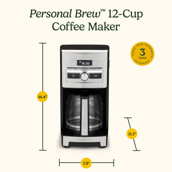 Cuisinart Personal Brew 12 Cup Coffee Maker