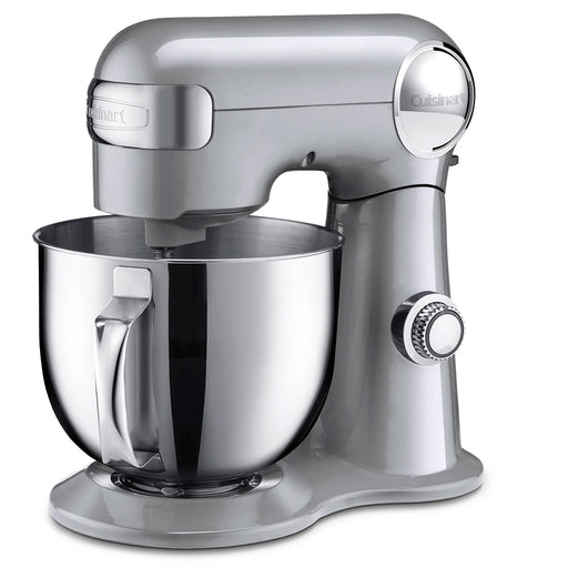 Cuisinart Precision Master 5.5 Quart Stand Mixer Silver Lining