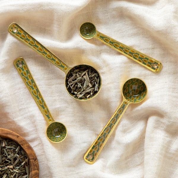 Danica Heirloom Brio Enameled Measuring Spoons Set